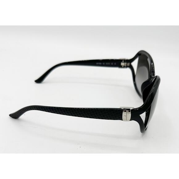 Salvatore Ferragamo SF 770SA 001 Oval Sunglasses 61MM Black Gray New main image 7